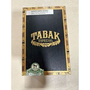 Tabak Especial Cigar Box, Wooden, Empty, Organizer
